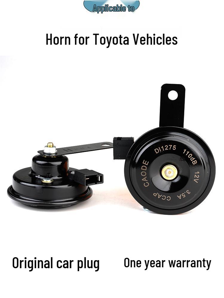Waterproof Trumpet Horn for Toyota Avalon, Izoa, Yaris, Corolla, Levin, and Highlander
