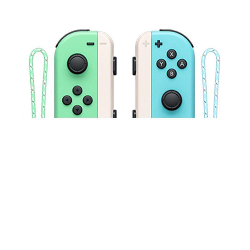 NS Switch JoyCon Bluetooth Controller with Left/Right Handles, Remote Wake-Up, and Hand Strap