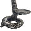 Vintage Candle Holder 3D Coiled Snake Resin Candle Holder Table Decor Snake