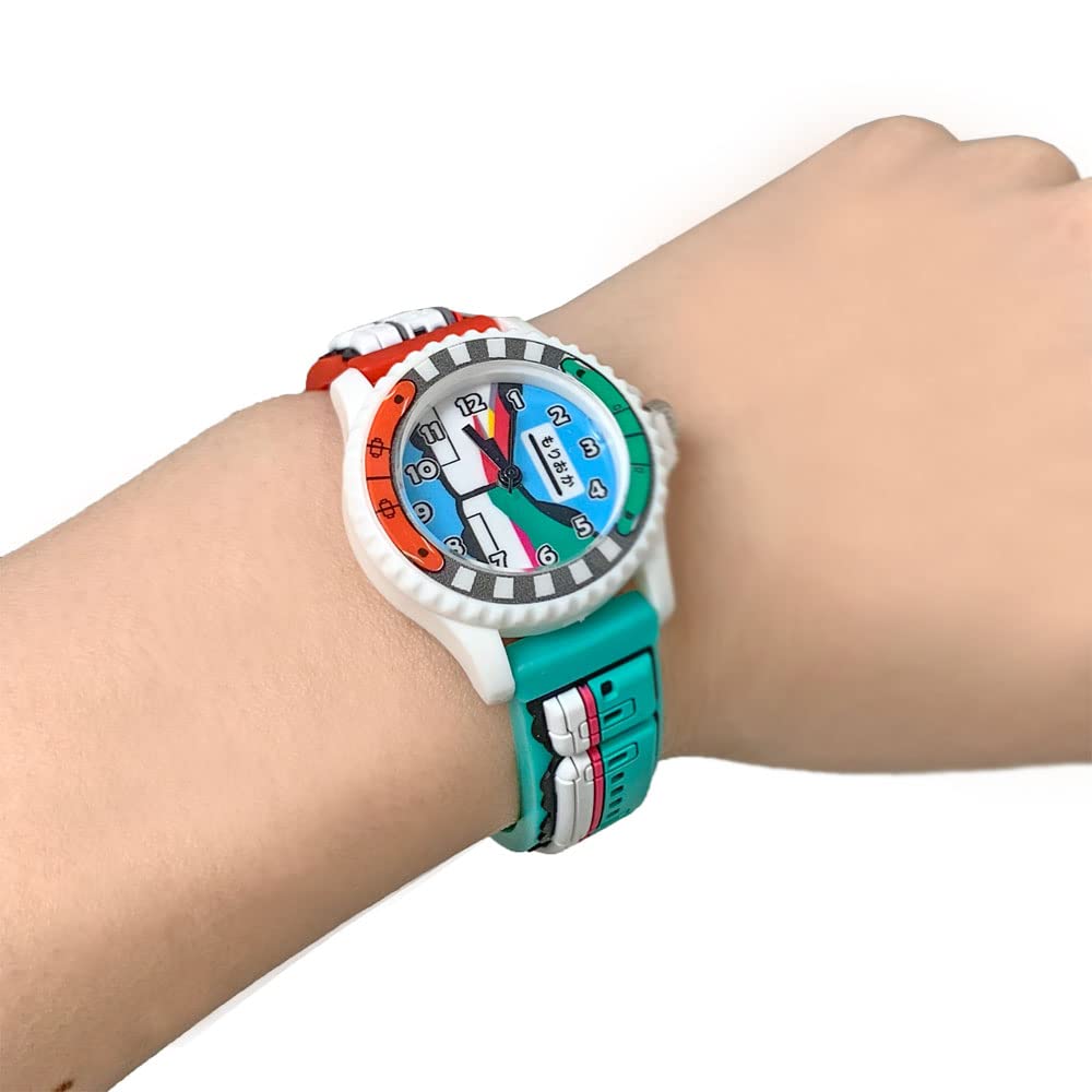 JR Official Shinkansen Kids E5 E6 Komachi Hayabusa Linked Watch JR East Train Goods Watch Boys Watch Outdoor Analog Display Girls Boys & Children's