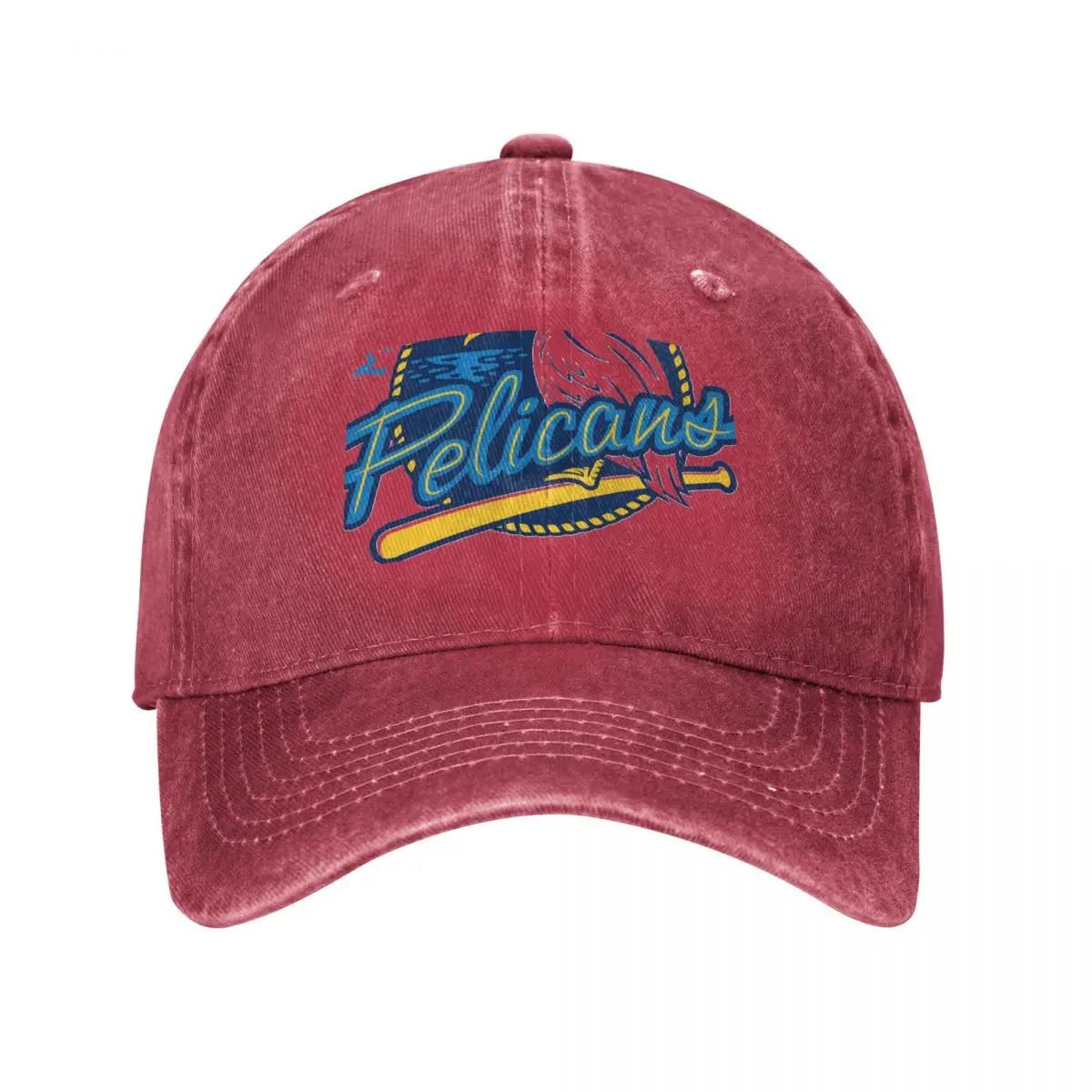 Myrtle Beach Pelicans ClassicCap Baseball Cap GentleUnisex Hat Thermal Visor sailor cap for Unisex derby hat Baseball Unisex Womens