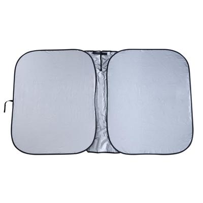 SEIWA 150cm x Passt für Autos von 140cm bis UV Kompakt Inklusive Lenkradabdeckung und Aufbewahrung Kompatibel mit Dash Car Perfekt für das Schlafen im Auto