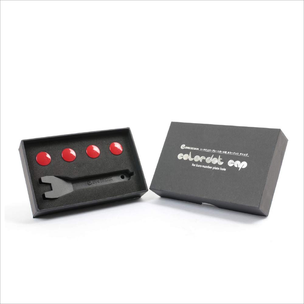 

EVE DESIGN Колпачки с цветными точками Замените черные пластиковые колпачки рядом с номером заднего номерного знака Fiat Abarth на колпачки с цветными точками. Совместимы с