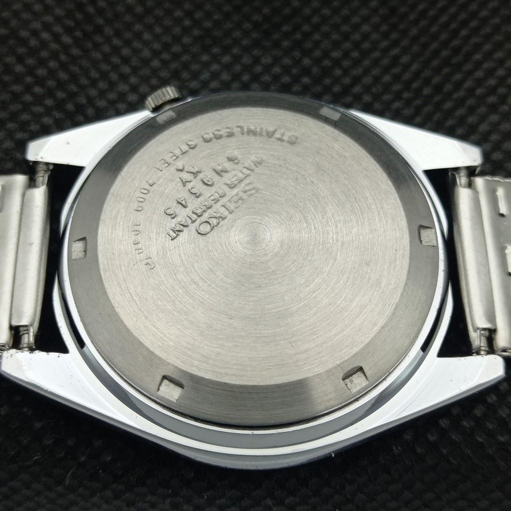 RENOVOVANÉ VINTAGE SEIKO 5 AUTO 7009A JAPONSKO PÁNSKÉ STŘÍBRNÉ HODINKY 593a-a311224-9 SKU593a-a311224