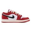 Jordan Air Jordan 1 Low Top Vintage Basketball Shoes Women's White Red Black FJ3465-160(Team-)