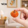 Vintage Style Pumpkin Accents 20 PCS Velvet Decorative Ornaments, Multi-Color Artificial Fall Harvest Decor Mini Pumpkins for Crafts Mantel