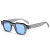 Fashion Square  Sunglasses Women Luxury Transparent Retro Brand Designer Men Trending Blue Green Sun Glasses Shades Uv400