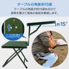 Klappstuhl mit Tisch für eine Person, Outdoorstuhl, Klappstuhl, Outdoor-Schreibtisch, Tischfußstuhl, Outdoor, Outdoor-Sport, Camping, leicht, kompakt