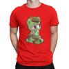 Kawaii Men T Shirts Happy Tree Friends Novelty Tee Shirt Short Sleeve Crewneck T-Shirts Cotton Printed Clothes