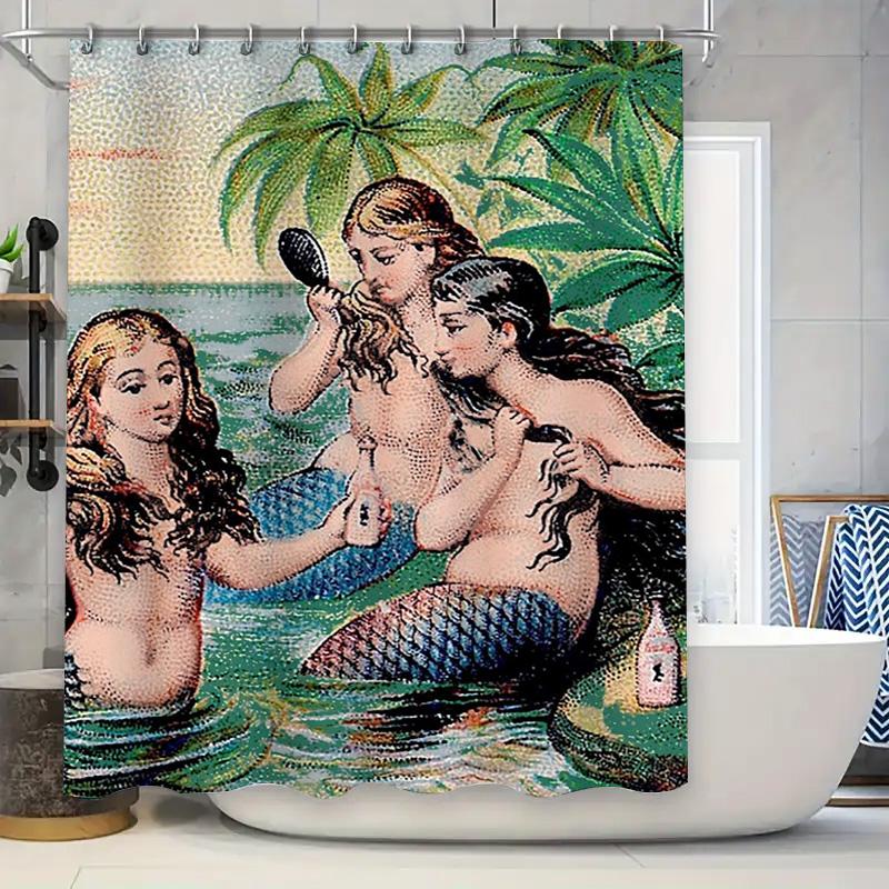 

Роскошная красная волнистая занавеска для душа, водонепроницаемый декор для ванной комнаты, доступный настраиваемый размер, красный принт драпировки шагрень для ванной 90x180cm