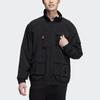 Adidas Neo Casual Utility Jacket with Multiple Pockets and Sport Logo Men Outerwear Black HE7940