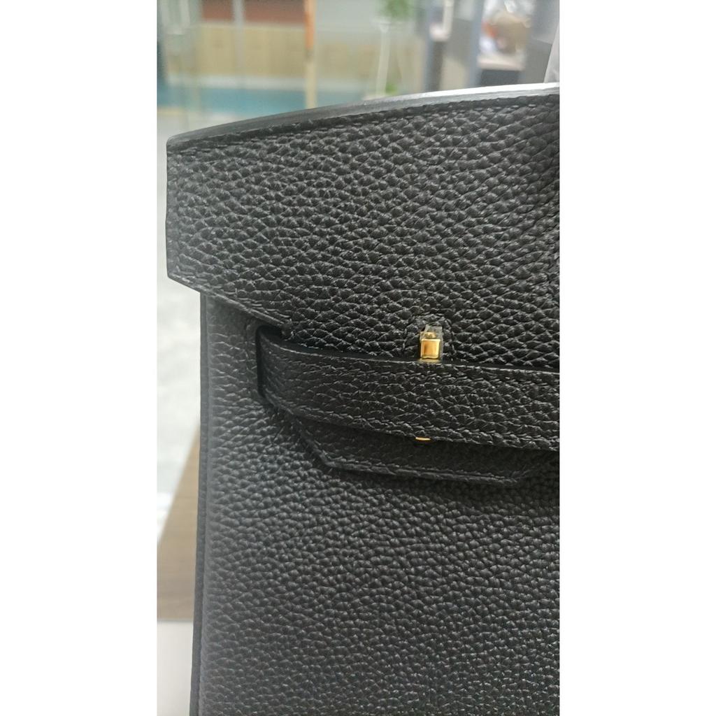 Special offer, original single pair of wax thread, hand-sewn platinum, platinum bag, handbag, casual display, young selection of silver buckle