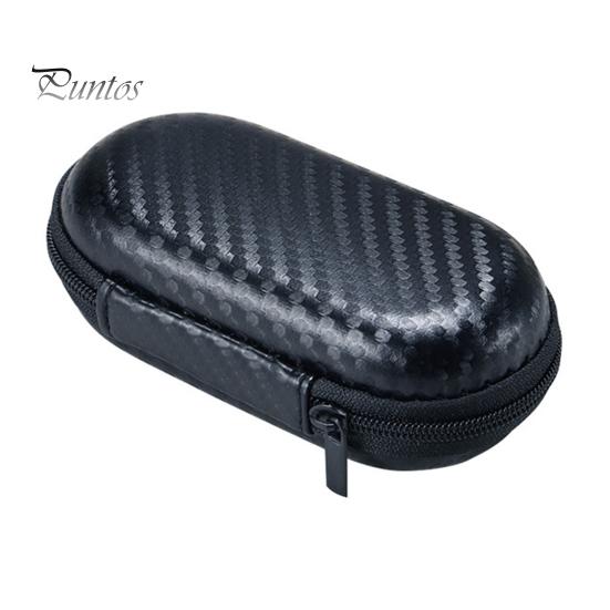 

Жесткий дорожный чехол из этиленвинилацетата для Bluetooth-совместимой гарнитуры, противоударный, с сетчатым карманом, органайзер для зарядного кабеля чёрный