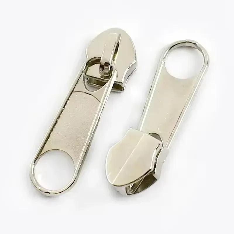 5-30Pcs Meetee 5# Nylon Zipper Puller Down Jackets Bags Zippers Sliders Garment Zips Head Repair Kits DIY Sewing Accessories