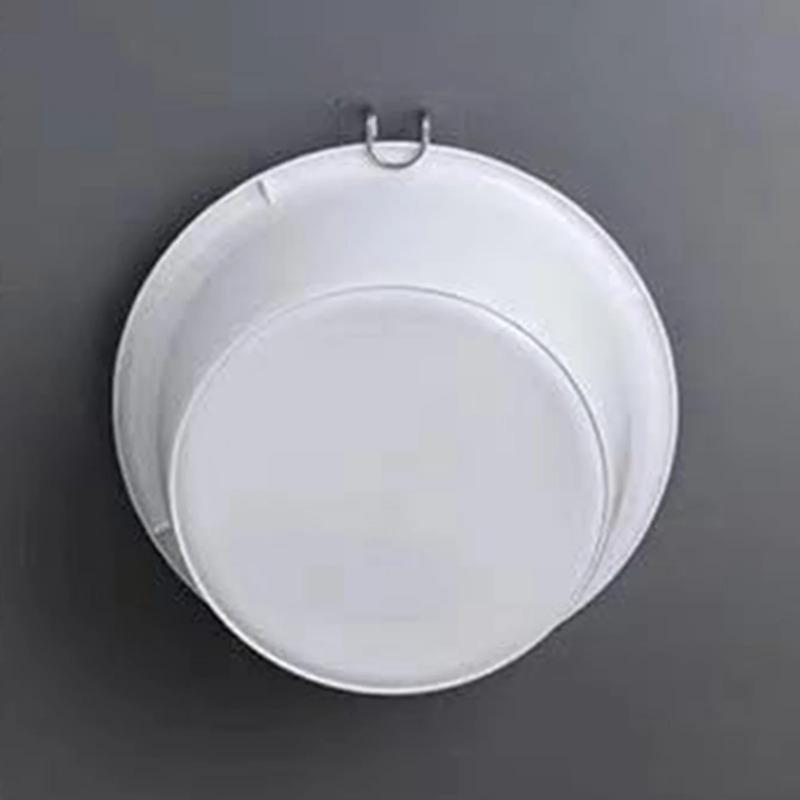 1pcs Selfadhesive Hooks Wall Mounted Washbasin Storage Hooks Holders Bathroom Basin Storage Rack Holder Save Space Stainless Hooks