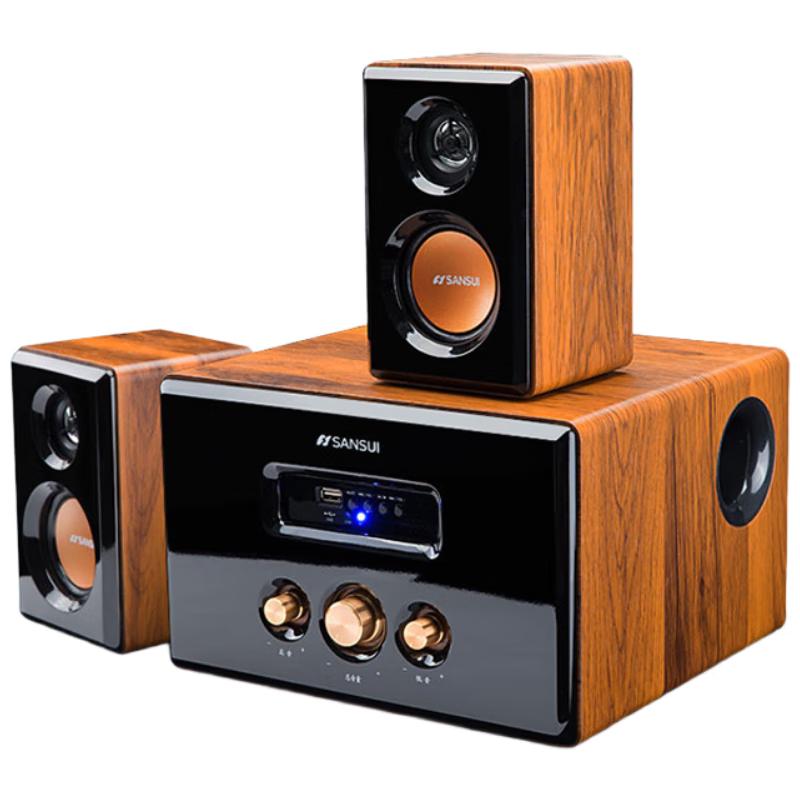 SANSUI Desktop Bluetooth HIFI Gaming Speakers