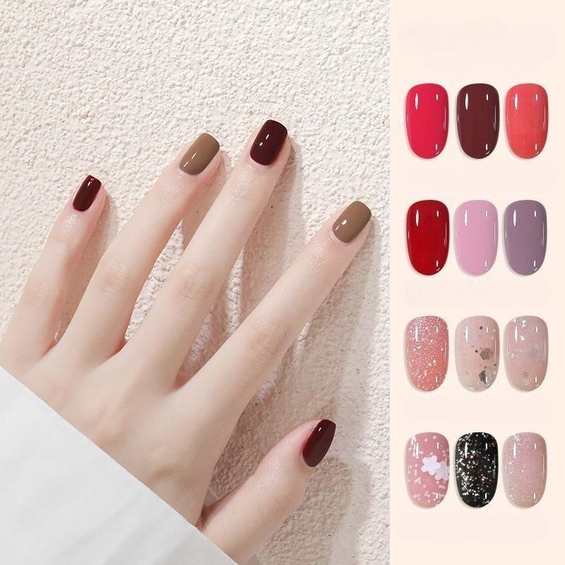 No-bake Water-based Peelable Nail Polish, Healthy Nail Care, Glittery, Fair-skinned Fairytale Nail Polish