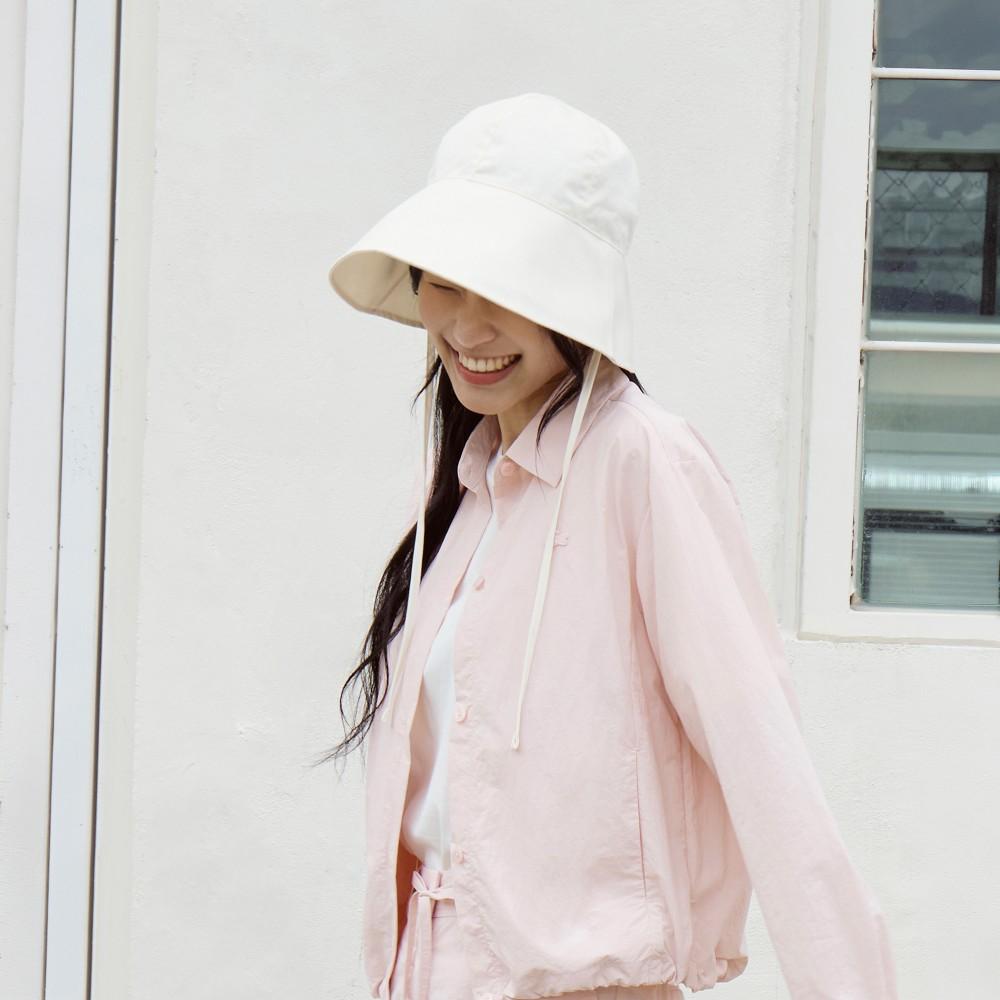 [lacoste] Women's 2-Way Wide Bucket Hat RK223E-56G056