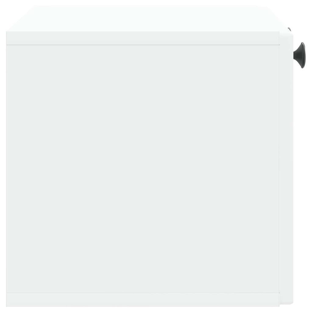 Wall Mounted TV Cabinet White 59.5 x 31 x 30 cm Particleboard