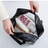 Trendy Large-Capacity PU Makeup Bag Set: Portable Three-Piece Cosmetic Organizer
