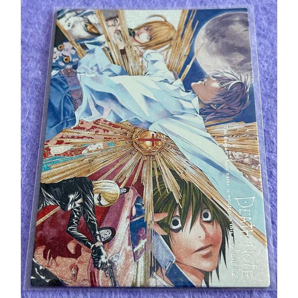Used DEATH NOTE Trading Card Special Edition Special 05 Light Yagami & L & Misa Yagami