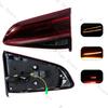 For Volkswagen VW Golf 7/7.5 2013-2020 Modification LED Tail Light Streamer Turn Signal Fog Lamp Tail Light Assembly Accessories