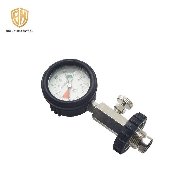 Air Respirator High-Pressure Hose with Alarm & Pressure Gauge Assembly