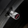 4Pcs Car Wheel Tire Valve Caps Tyre Stem Cover Accessories For Volkswagen VW GTI RLine R Golf Amarok Phaeton ID3 Tiguan T-Cross