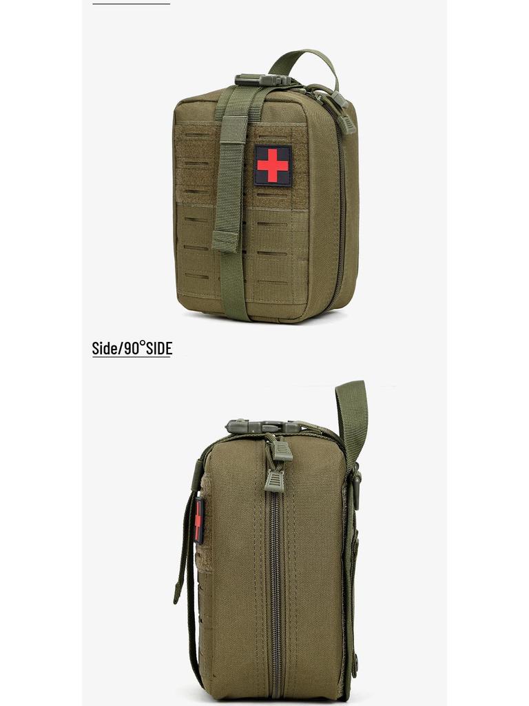Laser-Cut Outdoor Multi-Functional First Aid Tactical Medical Molle Attachment Fanny Pack