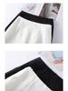 New 2026 Chinese Style Frog Button High-Waisted A-line Jacquard Skirt - Retro and Versatile for Women In Spring