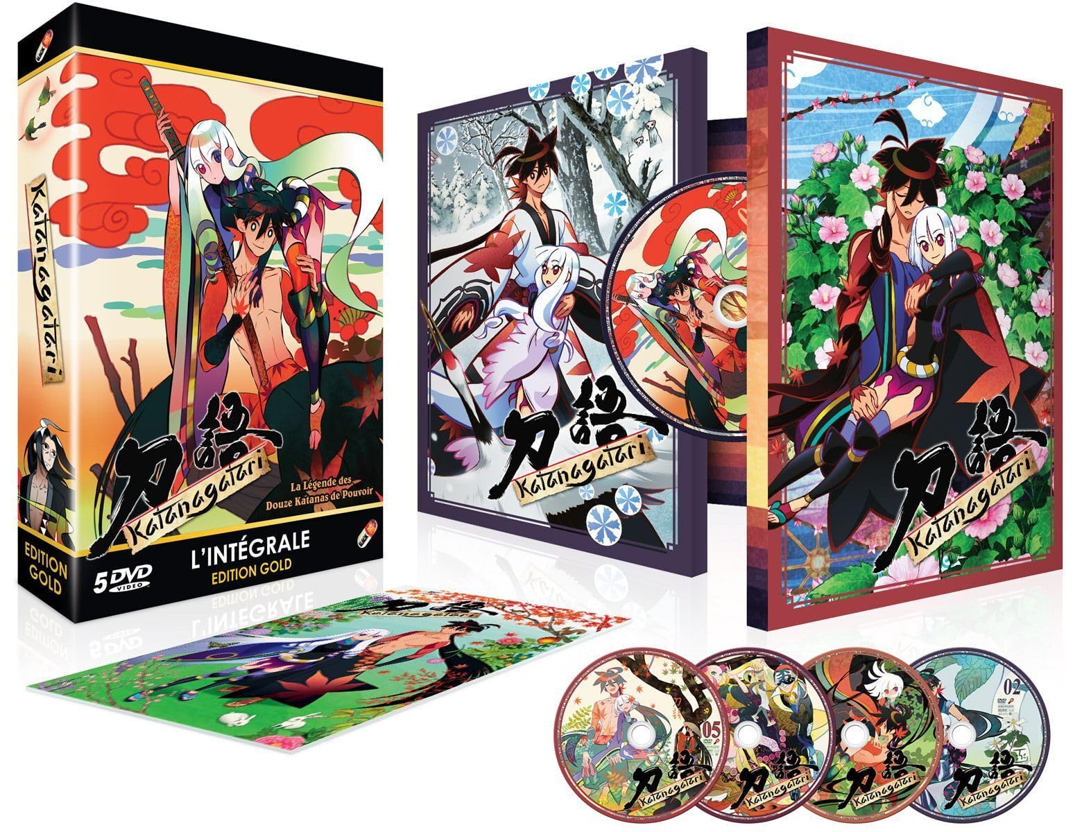 Katanagatari Complete DVD-BOX (All 12 episodes, 660 minutes) Katanagatari by Nisio Isin Anime [DVD] [Import] [PAL, Please check your playback environm