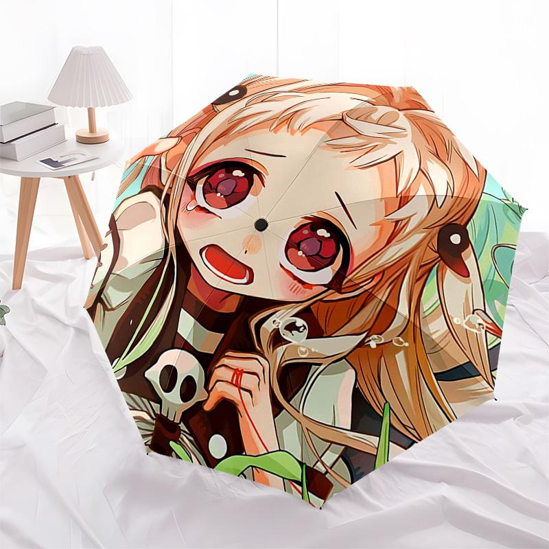 

1pc Outdoor Festival Gift Umbrella with Skull Design, Auto Open Close, Foldable for Travelers and Fans.L070