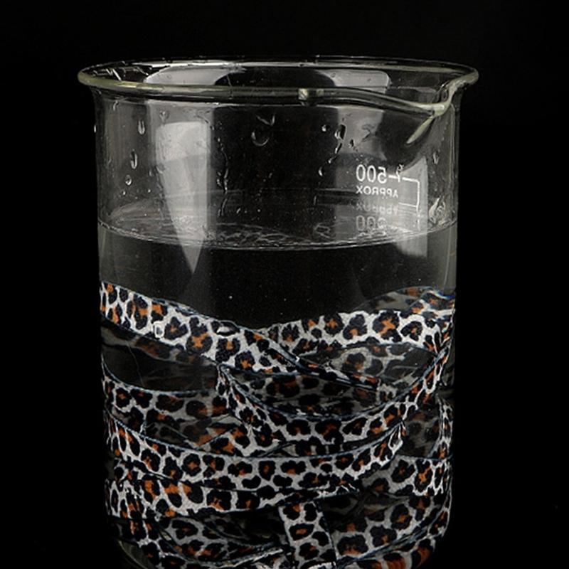 Leopard Prints Shoe Laces Polyester Shoe Laces 120cm Long Flat Shoelaces for Adults Kids Trainers Sneakers Running Shoes