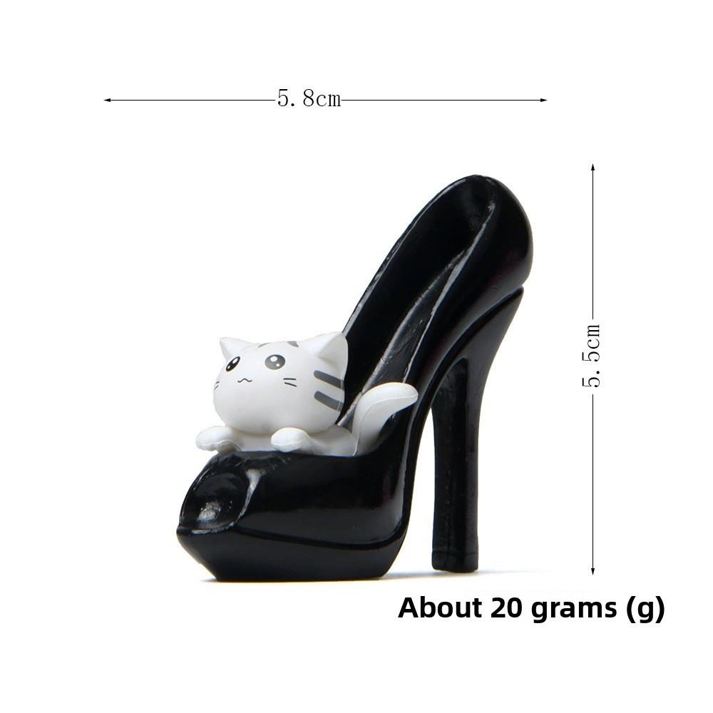 Home Sweet Chis High Heel Shoe Micro Landscape Decor For Gift Cartoon Collectors