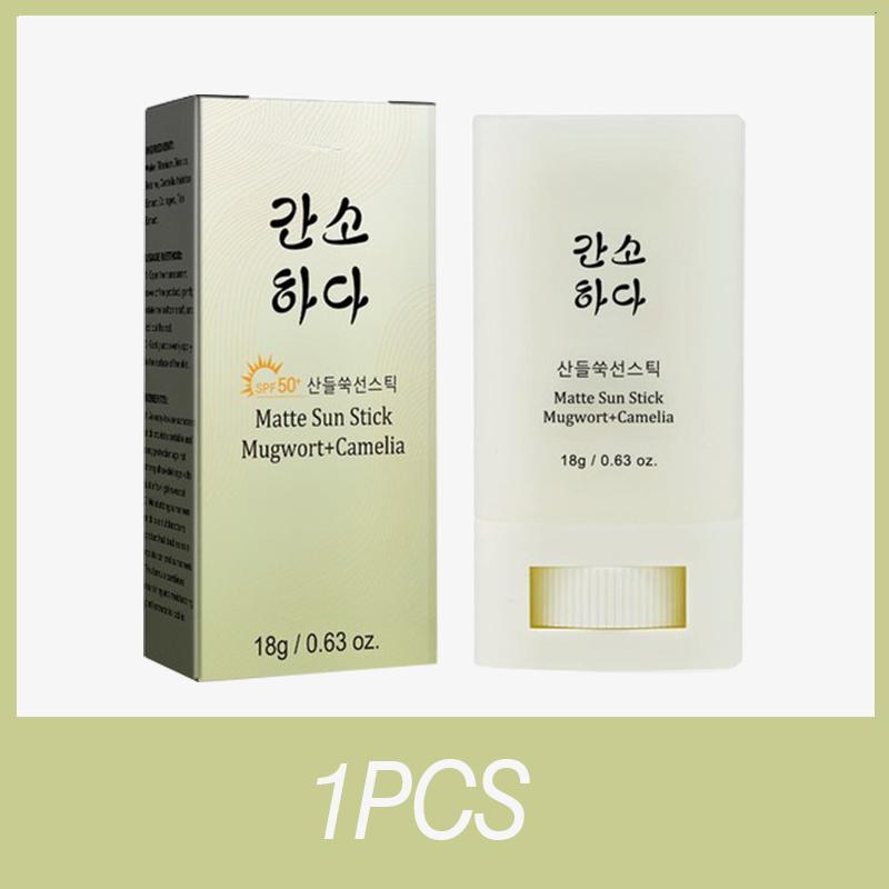Sunscreen Stick Matte Sun Stick Refreshing SPF50+ UV Protective Face Anti Oxidant Oil-control Whitening Sunscreen