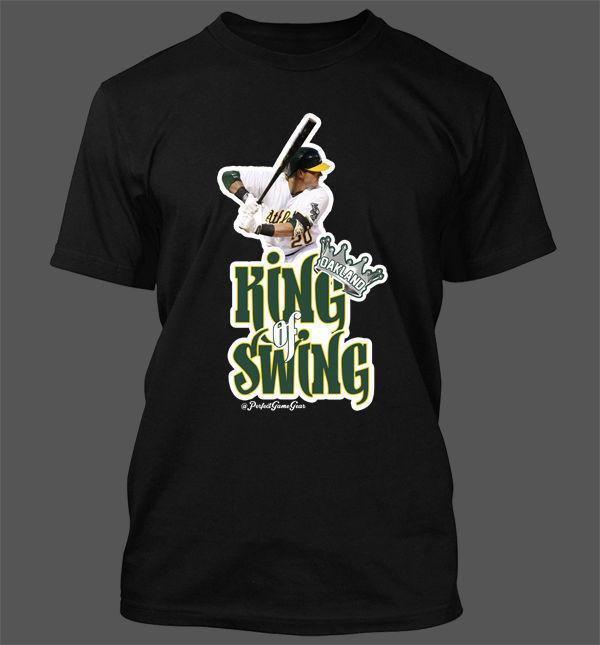 

King of Swing T-Shirt - Oakland Athletics A s Baseball Josh Donaldson MVP M