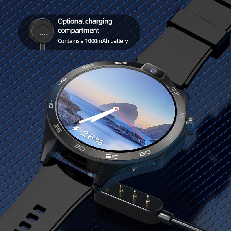 4G SIM Card Smartwatch Round Screen Card Phone Watch 1.85-inch Smart Watch Smart Watch Front And Rear Camera Heart Rate