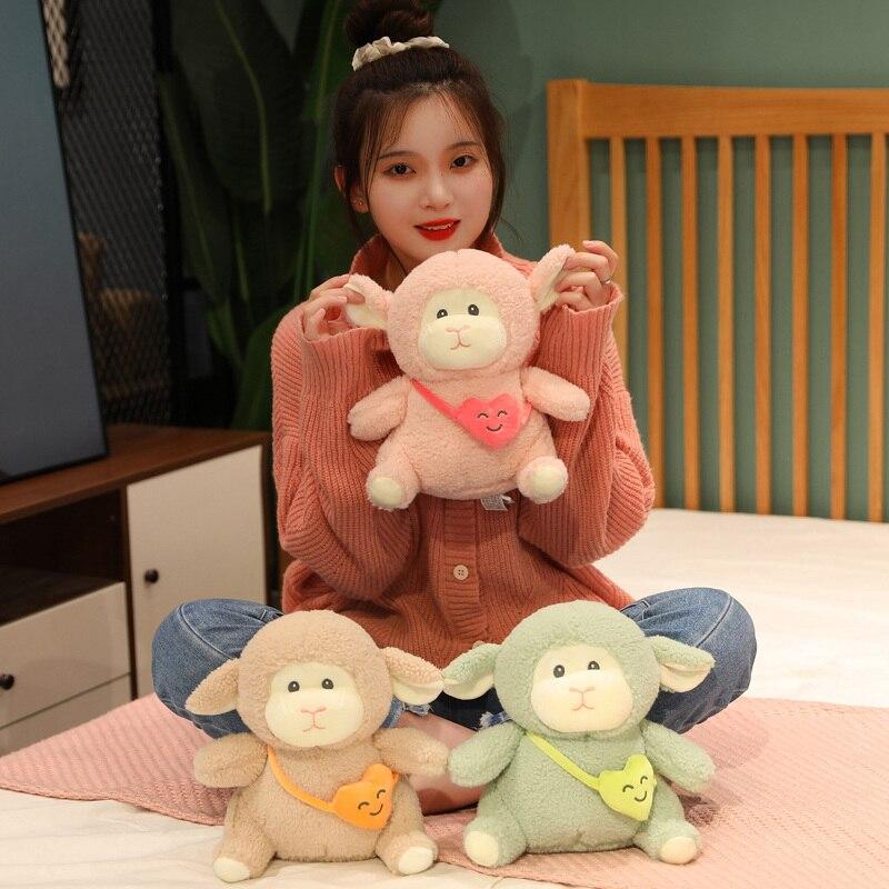 1 шт. 20/25 см каваи овцы плюшевые игрушки мягкие куклы альпака прекрасная игрушка — фото 6