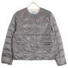 Prada [Domestic Regular] 29B831 Collarless Light Down Jacket 42 SilverUsed