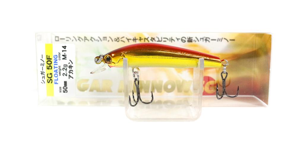 Bassday Sugar Minnow SG 50F Floating Lure 2.2 Grams M-14 (0051)