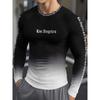 Men's Sports Top Long Sleeve Fitness Versatile Comfortable Breathable Pullovers Long Sleeves Men’s