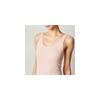 ReFa Vital Tech Moist Rib Tank Top Camisole Beige Size LL