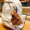 Cute Cartoon Capybara Pendant Plush Toy Doll Bag Hanging Ornament Cute Kapila Keychain Doll Ornament Car Pendant Children's Gift