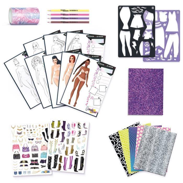 Style For Ever - Fashion Designer - Fashion Kit - OFG 284 - Canal Toys