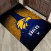 West Coast Eagles Teppich für Wohnzimmer Schlafzimmer Zuhause Sofadekoration, Kinderspiel Rutschfeste Bodenmatte