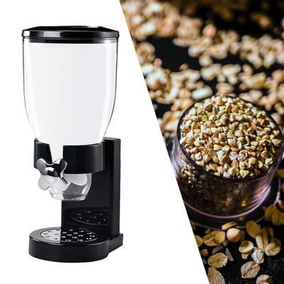 Food Jar Dispenser Dustproof Good Sealing High Capacity Dry Food Dispenser Cereals Jar Storage Moistureproof Grains Candy Cereal Bucket Dispenser