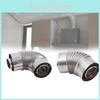 Stainless Telescopic Steel Exhaust Pipe Kitchen Ventilation Thickened Exhaust