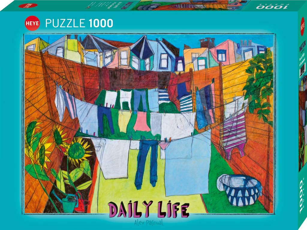 HEYE Puzzle In The 50x70cm 30070 1000-piece  Daily Life, Courtyard