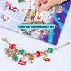 Christmas Advent Calender Gift Box 2025 Creative Diy Snowman Santa Claus Bracelet Countdown Calendar Box For Girls Year Gift