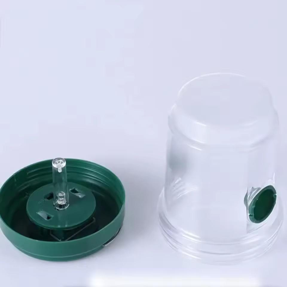 Solar Powered Led Insect Killer Mosquito Zapper Outdoor Hanging Trap Safe Non-Toxic Reusable Lamp Light Trap Pest Control Light